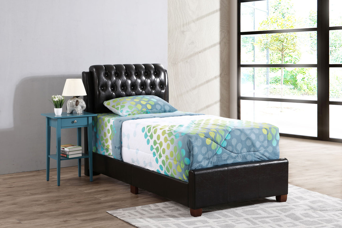 Tufted Upholstered Bed - The Sleep Loft - Online Mattress Showroom NYC