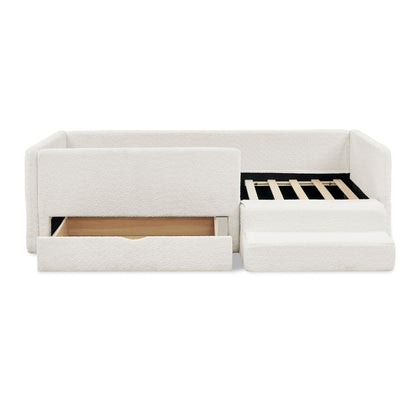 Safe Kids Bed With Guardrails And Storage - The Sleep Loft - Online Mattress Showroom NYC