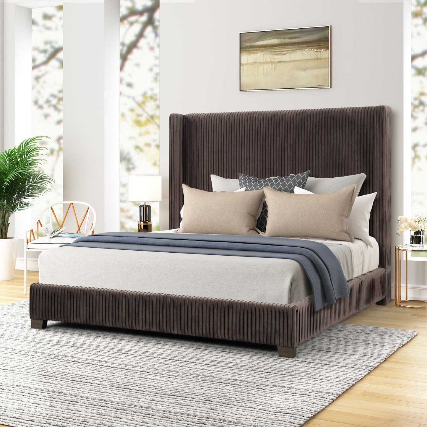 Upholstered Bed, Space-Saving Design - The Sleep Loft - Online Mattress Showroom NYC