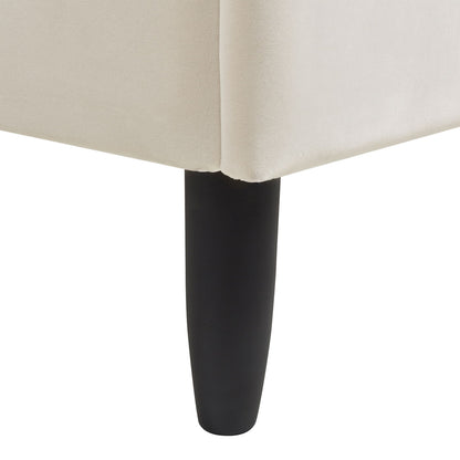 Aspen - Vertical Tufted Modern Headboard Platform Bed Set - The Sleep Loft - Online Mattress Showroom NYC