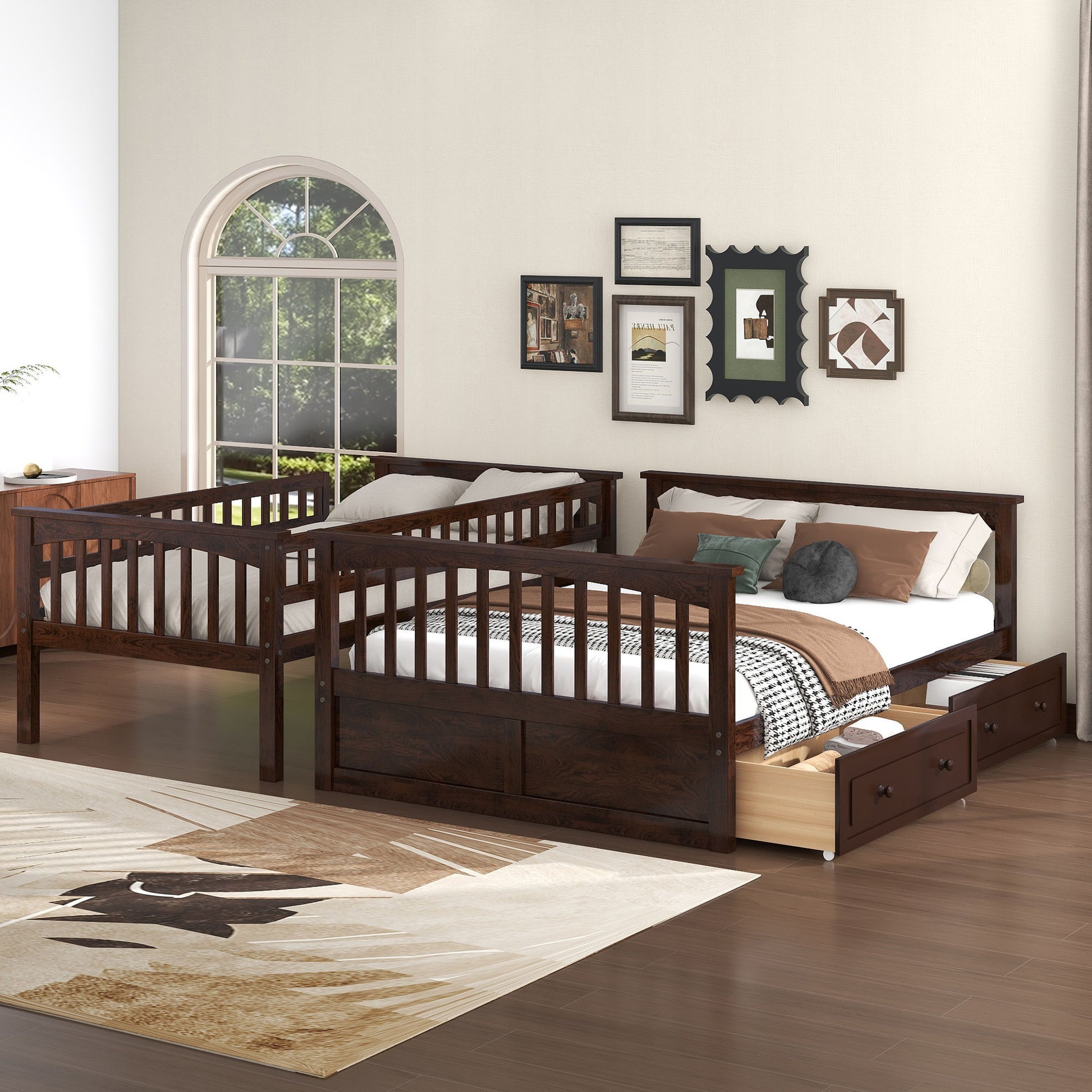 Bunk Bed With Drawers, Convertible Storage Bed - The Sleep Loft - Online Mattress Showroom NYC