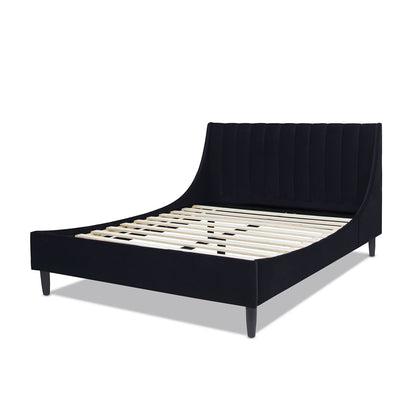Aspen - Vertical Tufted Modern Headboard Platform Bed Set - The Sleep Loft - Online Mattress Showroom NYC