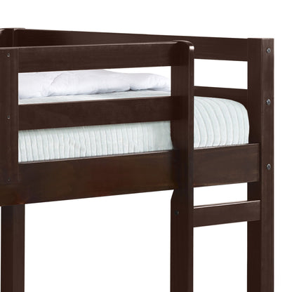 Gaston - Twin Loft Bed - Espresso - The Sleep Loft - Online Mattress Showroom NYC