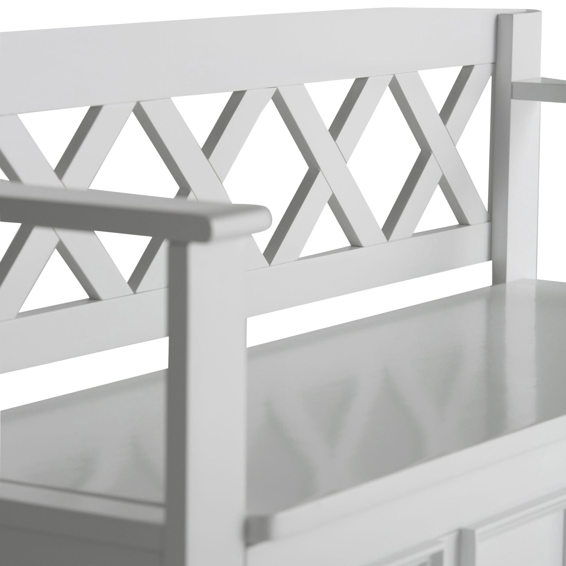 Amherst - Handcrafted Entryway Storage Bench - The Sleep Loft - Online Mattress Showroom NYC