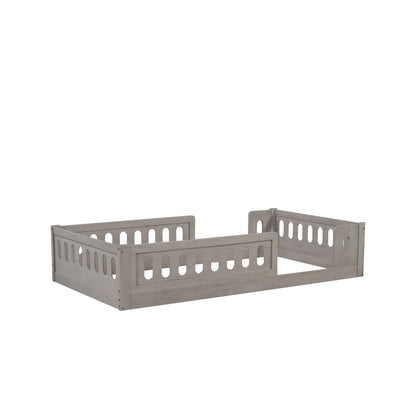 Platform Bed With Guardrail - The Sleep Loft - Online Mattress Showroom NYC
