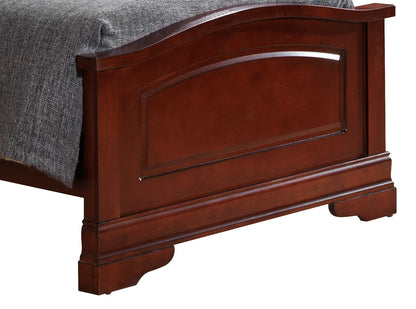 Panel Sleigh Bed Elegantly Crafted - The Sleep Loft - Online Mattress Showroom NYC