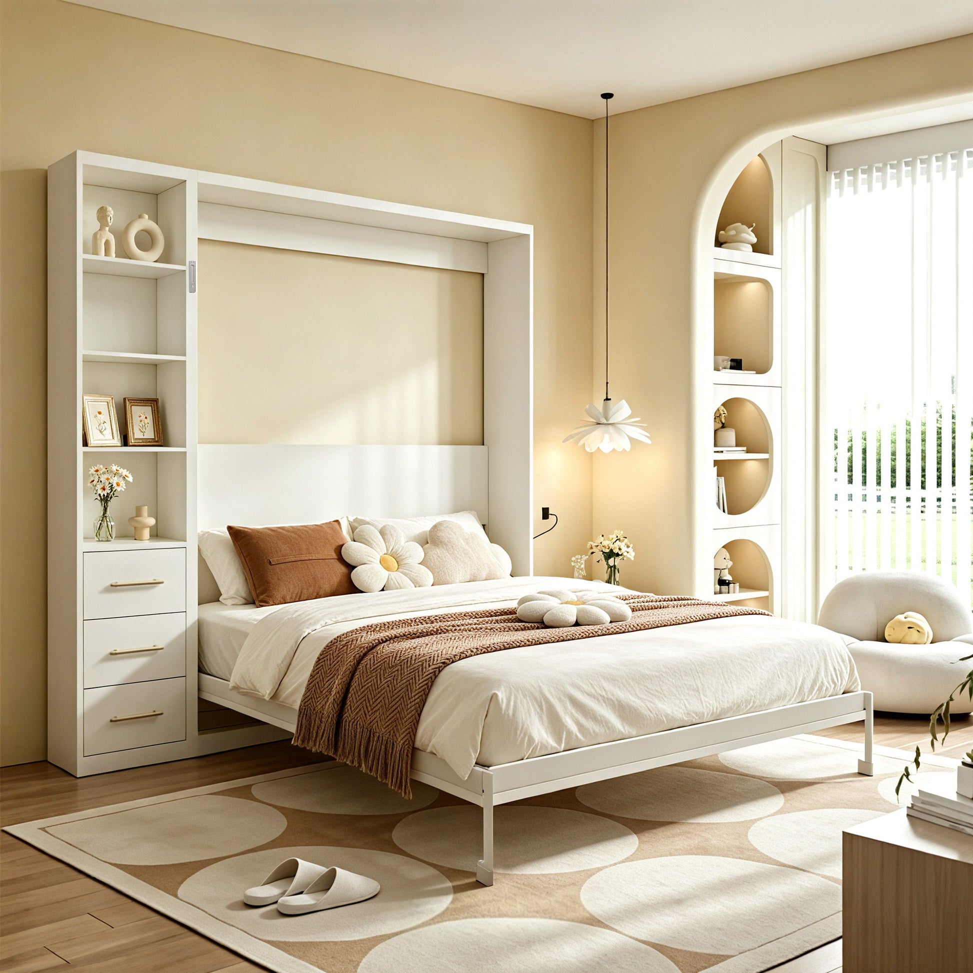 Folding Vertical Murphy Wall Bed - The Sleep Loft - Online Mattress Showroom NYC