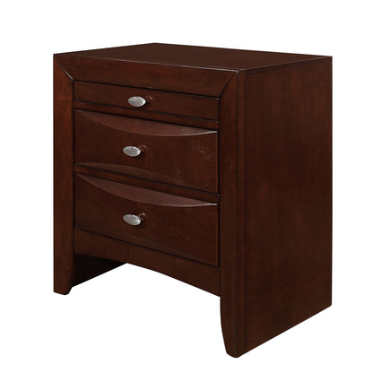 Lucille - Nightstand With Spacious Drawers - The Sleep Loft - Online Mattress Showroom NYC