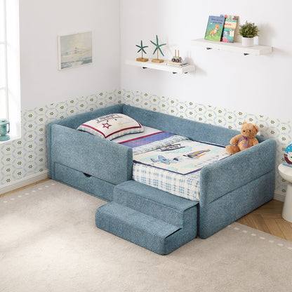 Safe Kids Bed With Guardrails And Storage - The Sleep Loft - Online Mattress Showroom NYC