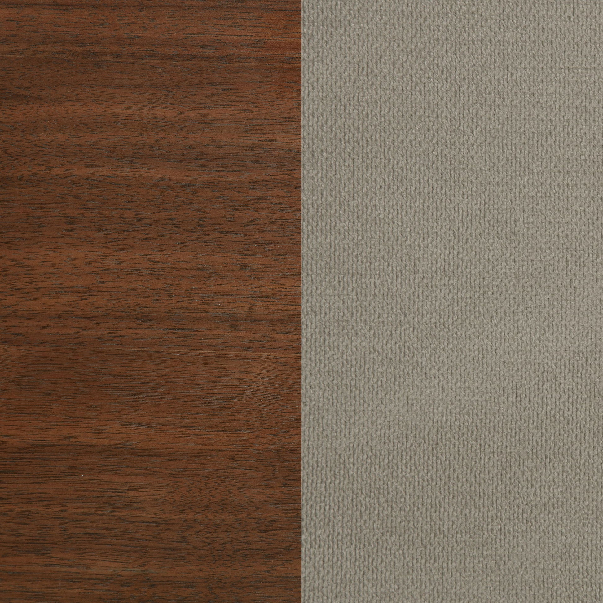 Verona - Queen Upholstered Panel Bed - Walnut - The Sleep Loft - Online Mattress Showroom NYC