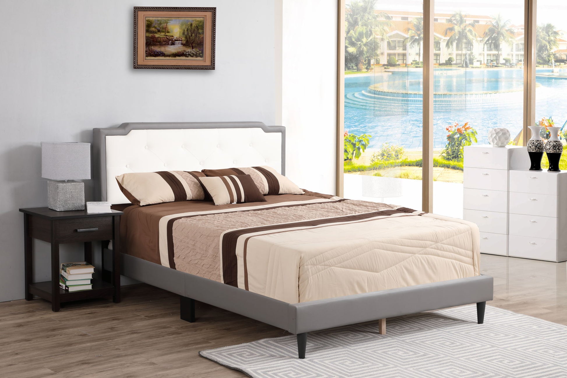 Bed (All in One Box) - Two Tone - The Sleep Loft - Online Mattress Showroom NYC
