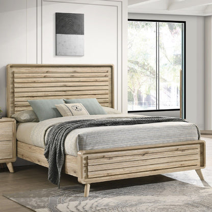 Panel Bed With Slatted Headboard And Footboard - The Sleep Loft - Online Mattress Showroom NYC