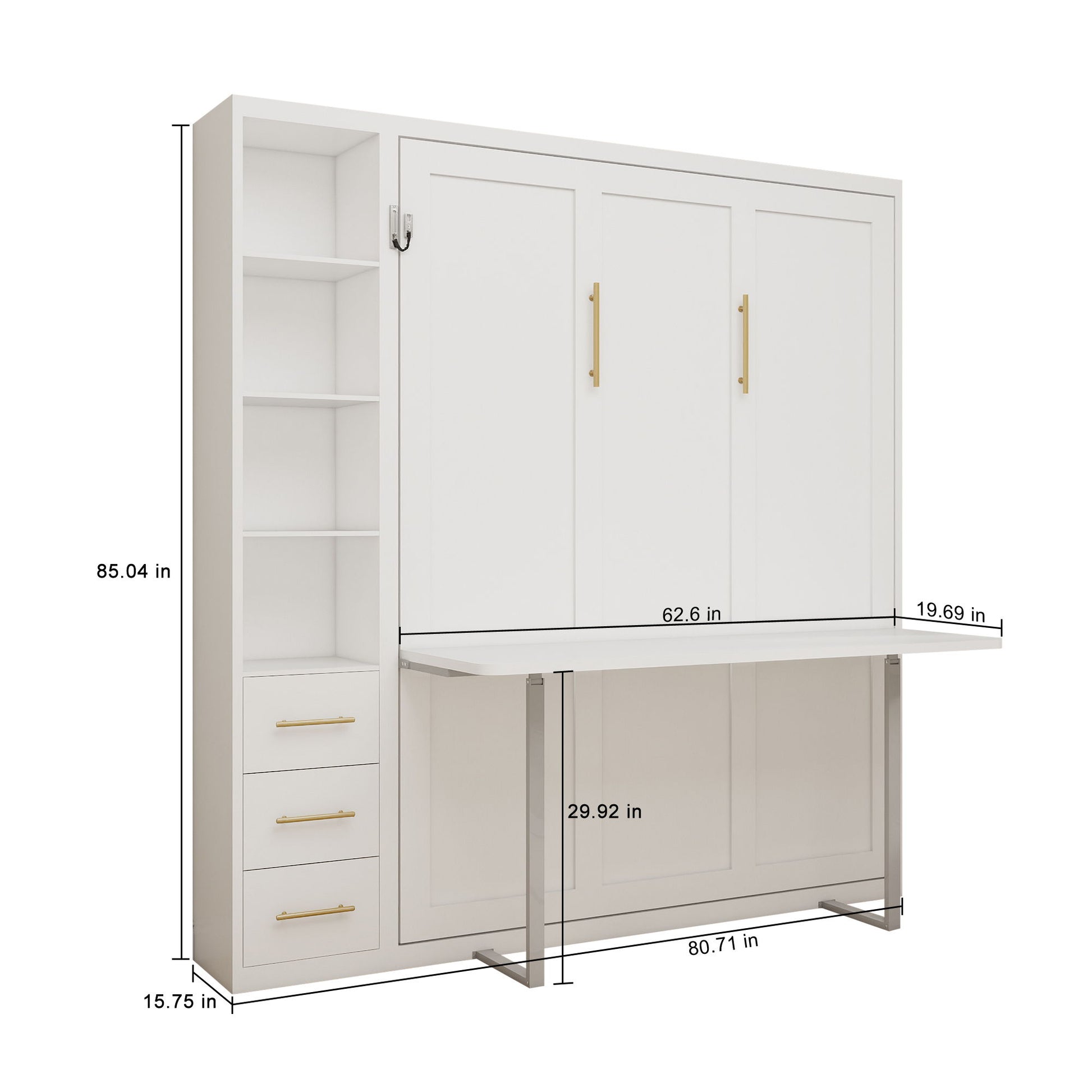 Folding Vertical Murphy Wall Bed - The Sleep Loft - Online Mattress Showroom NYC
