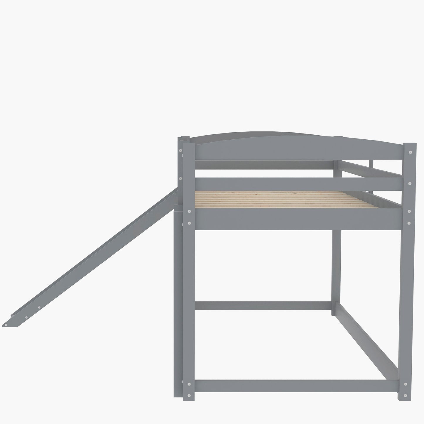 Durable Bunk Bed With Convertible Slide And Ladder - The Sleep Loft - Online Mattress Showroom NYC