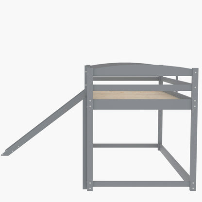 Durable Bunk Bed With Convertible Slide And Ladder - The Sleep Loft - Online Mattress Showroom NYC
