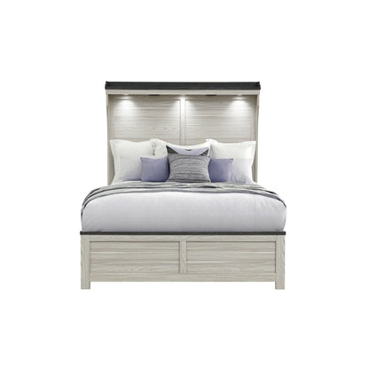 Augusta - Bed With Lit Headboard - The Sleep Loft - Online Mattress Showroom NYC