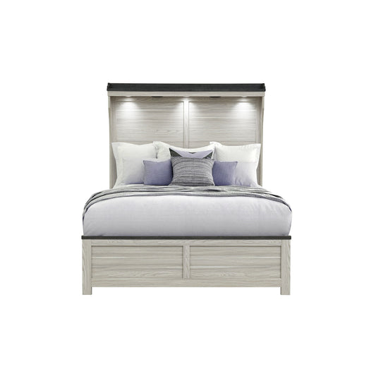Augusta - Bed With Lit Headboard - The Sleep Loft - Online Mattress Showroom NYC