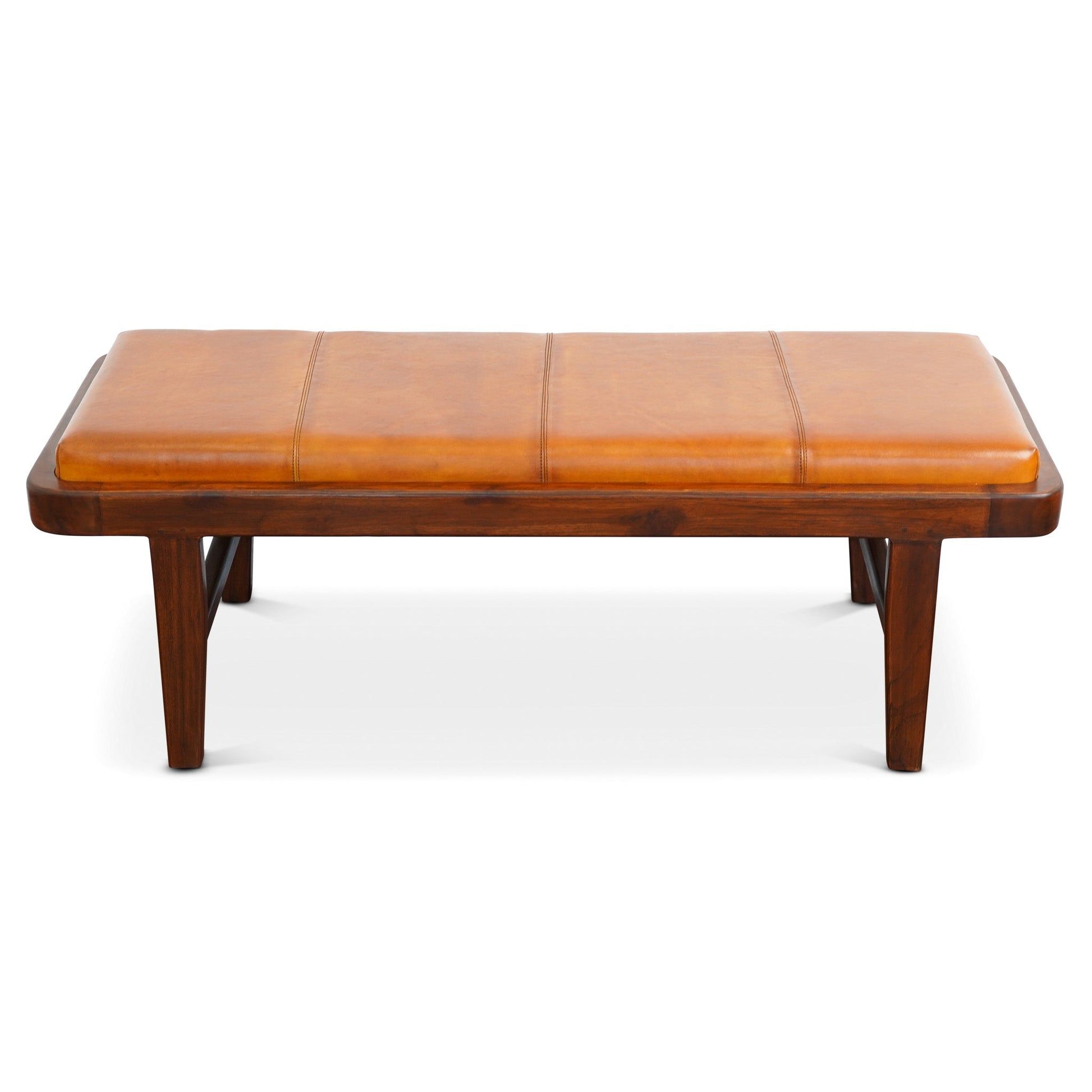 Maddox - Bench - Rustic / Tan - The Sleep Loft - Online Mattress Showroom NYC
