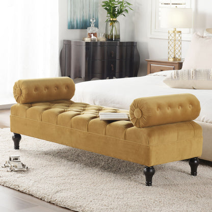 Lewis Bolster - Arm Entryway Bench - The Sleep Loft - Online Mattress Showroom NYC