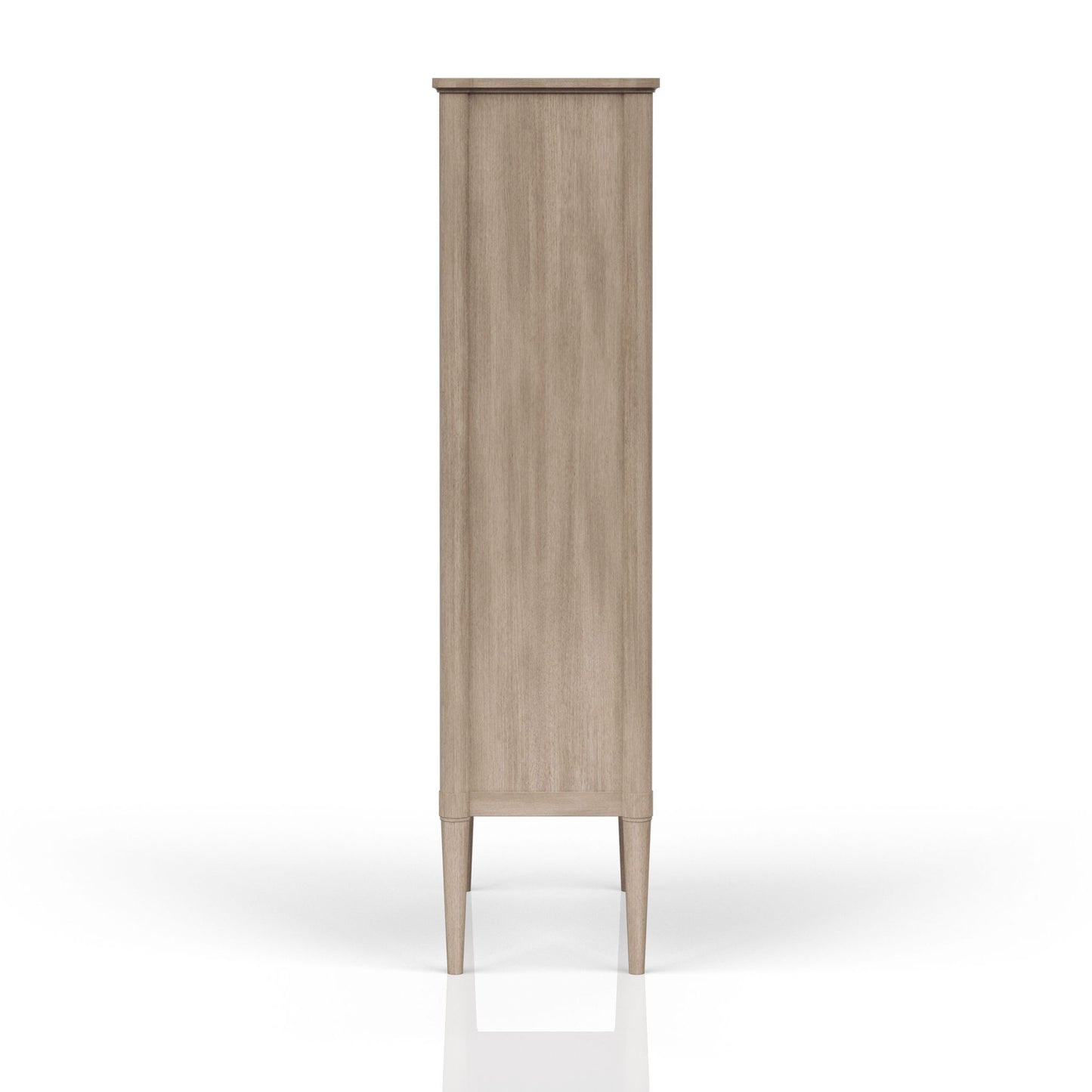 Display Bookcase Colored - Sand - The Sleep Loft - Online Mattress Showroom NYC