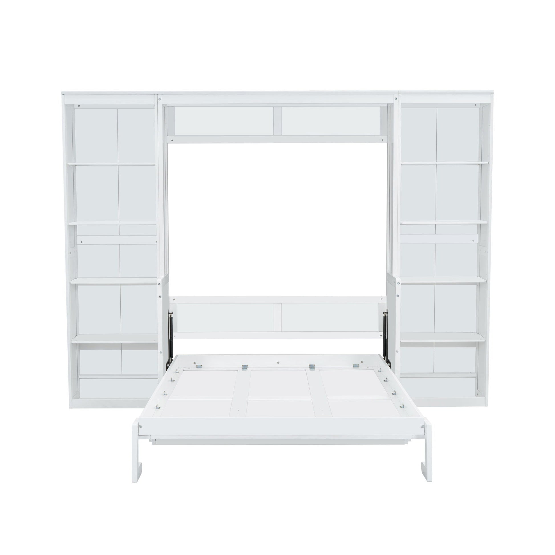 Murphy Bed With Desk And Bookshelf - The Sleep Loft - Online Mattress Showroom NYC