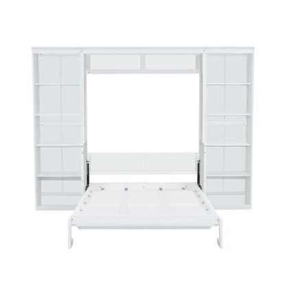 Murphy Bed With Desk And Bookshelf - The Sleep Loft - Online Mattress Showroom NYC
