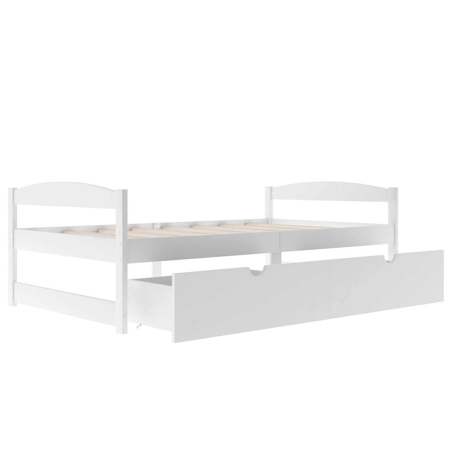 Platform Bed With 2 Drawers - The Sleep Loft - Online Mattress Showroom NYC