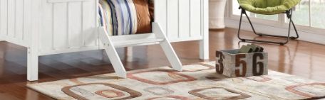 Spring - Full Bed - White / Pink - The Sleep Loft - Online Mattress Showroom NYC