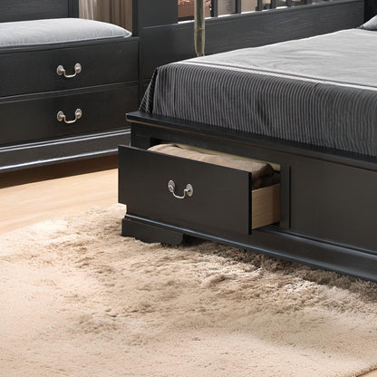 Upholstered Panel Sleigh Bed Design