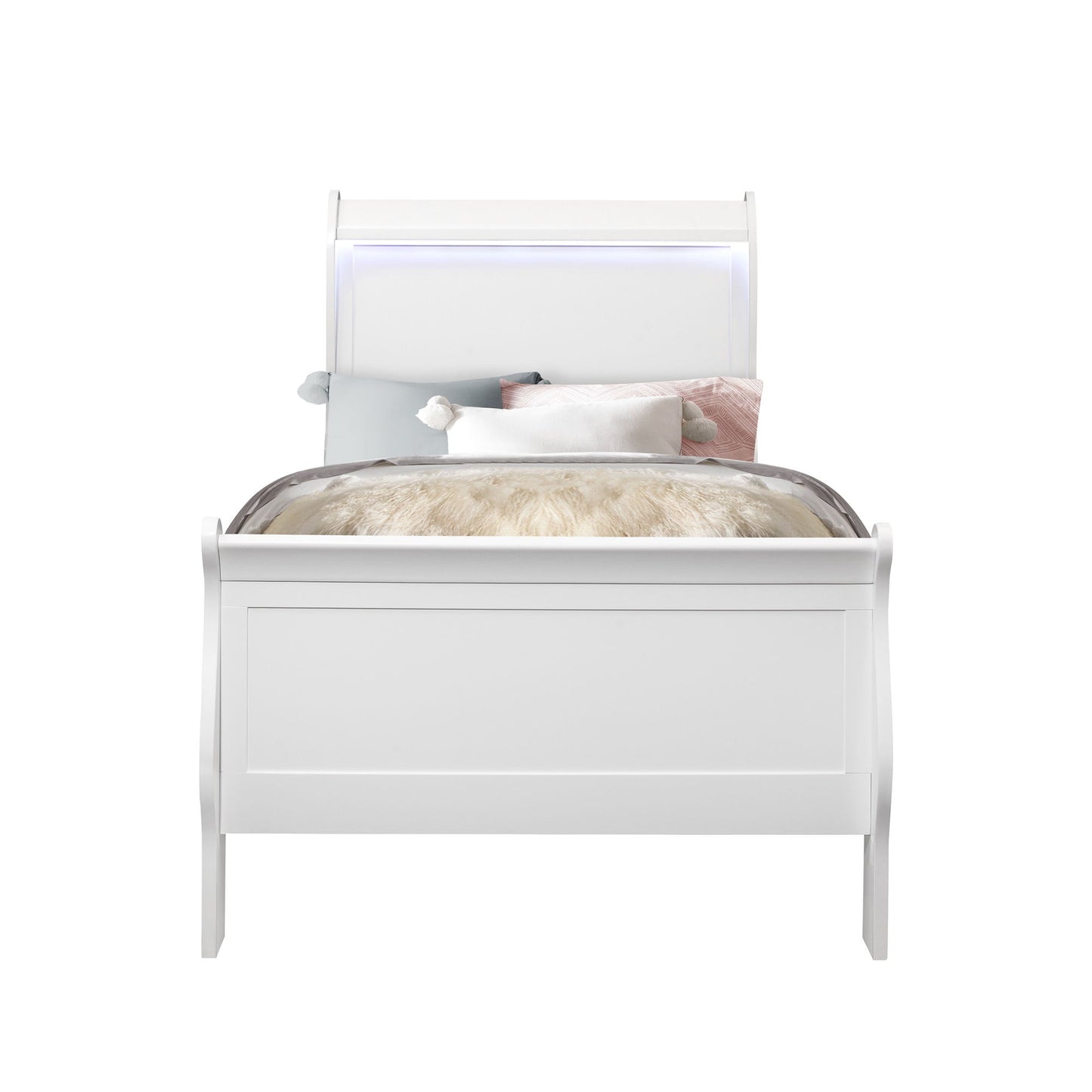 Charlston - Bed With LED - The Sleep Loft - Online Mattress Showroom NYC