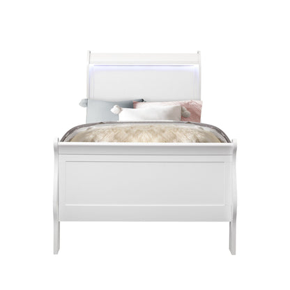 Charlston - Bed With LED - The Sleep Loft - Online Mattress Showroom NYC