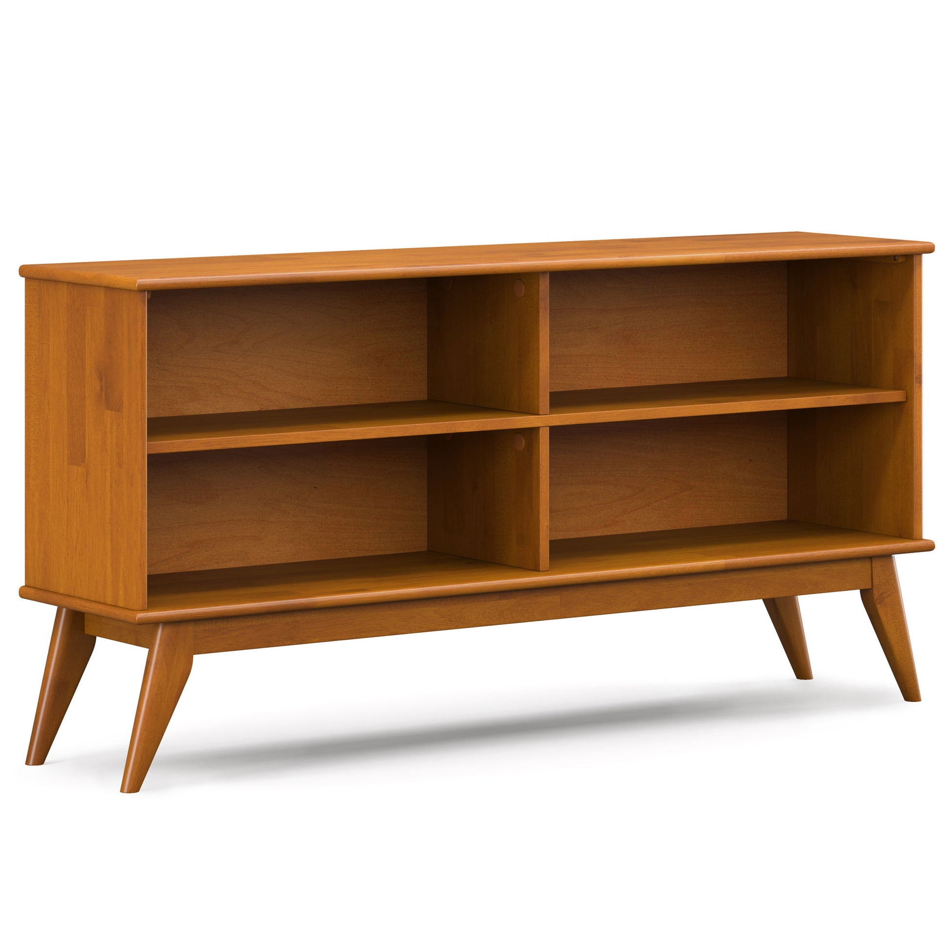 Draper - Handcrafted Low Bookcase - The Sleep Loft - Online Mattress Showroom NYC