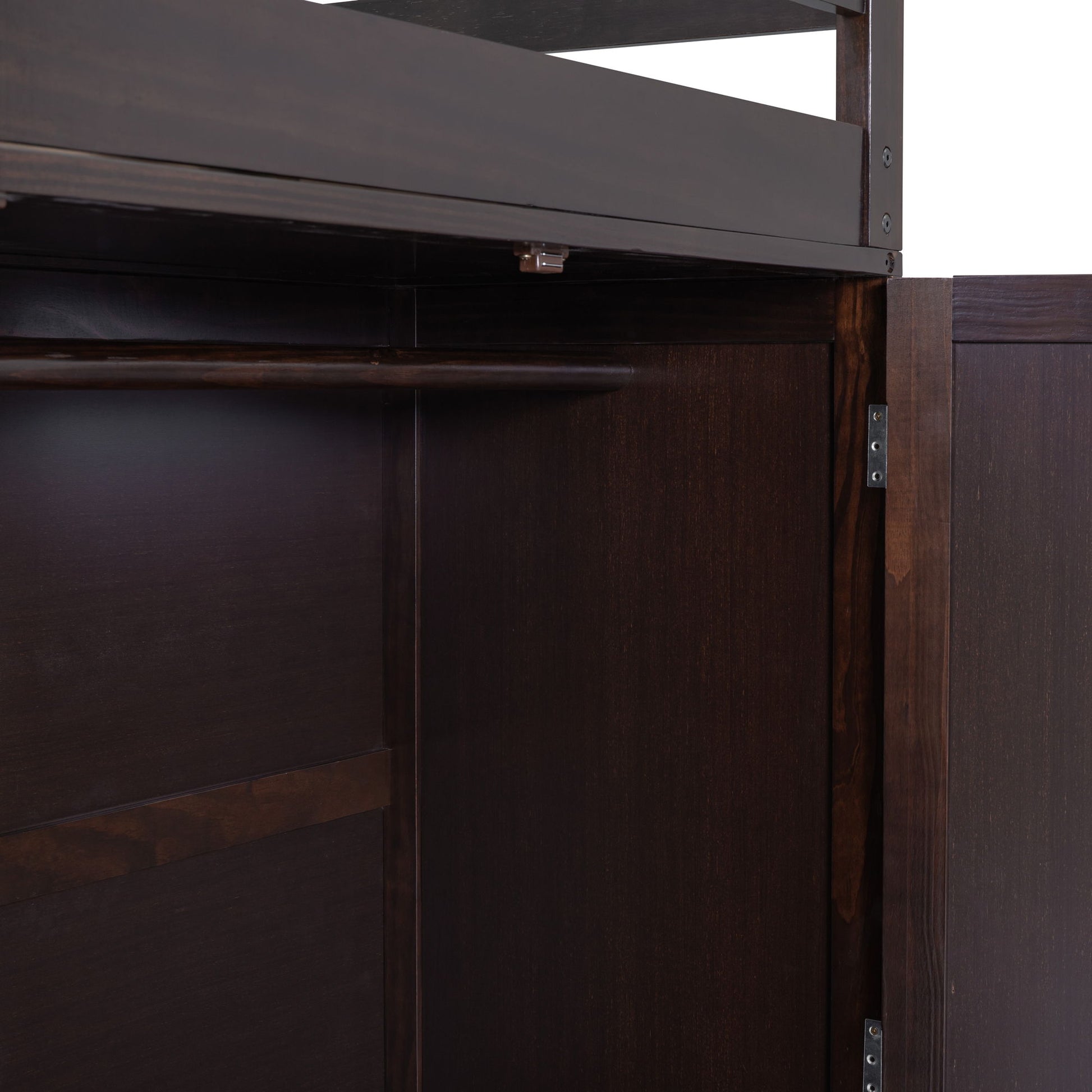 Loft Bed With Drawers, Desk, And Wardrobe - The Sleep Loft - Online Mattress Showroom NYC