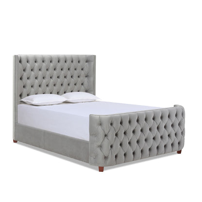 Brooklyn - Tufted Panel Bed Headboard And Footboard Set - The Sleep Loft - Online Mattress Showroom NYC