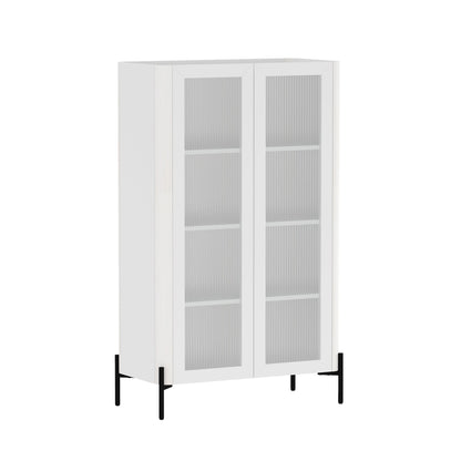 Abbey - Bookcase Cabinet With 4 Adjustable Shelves