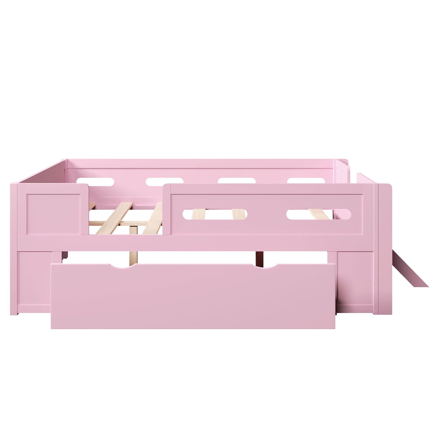 Platform Bed With Guardrail And Drawer - The Sleep Loft - Online Mattress Showroom NYC