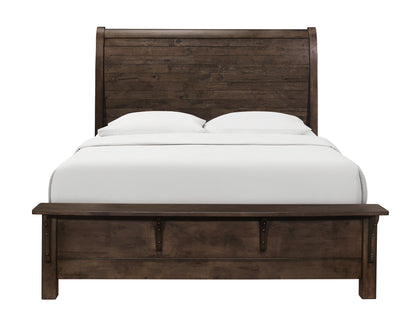Verna - Sleigh Bed - The Sleep Loft - Online Mattress Showroom NYC