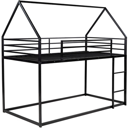 House Bunk Bed With Built In Ladder - The Sleep Loft - Online Mattress Showroom NYC