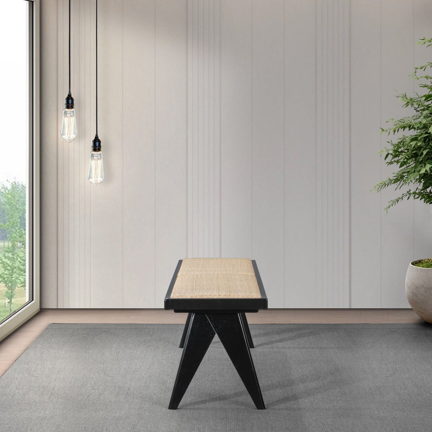 Keira - Modern Aesthetics Bench - The Sleep Loft - Online Mattress Showroom NYC