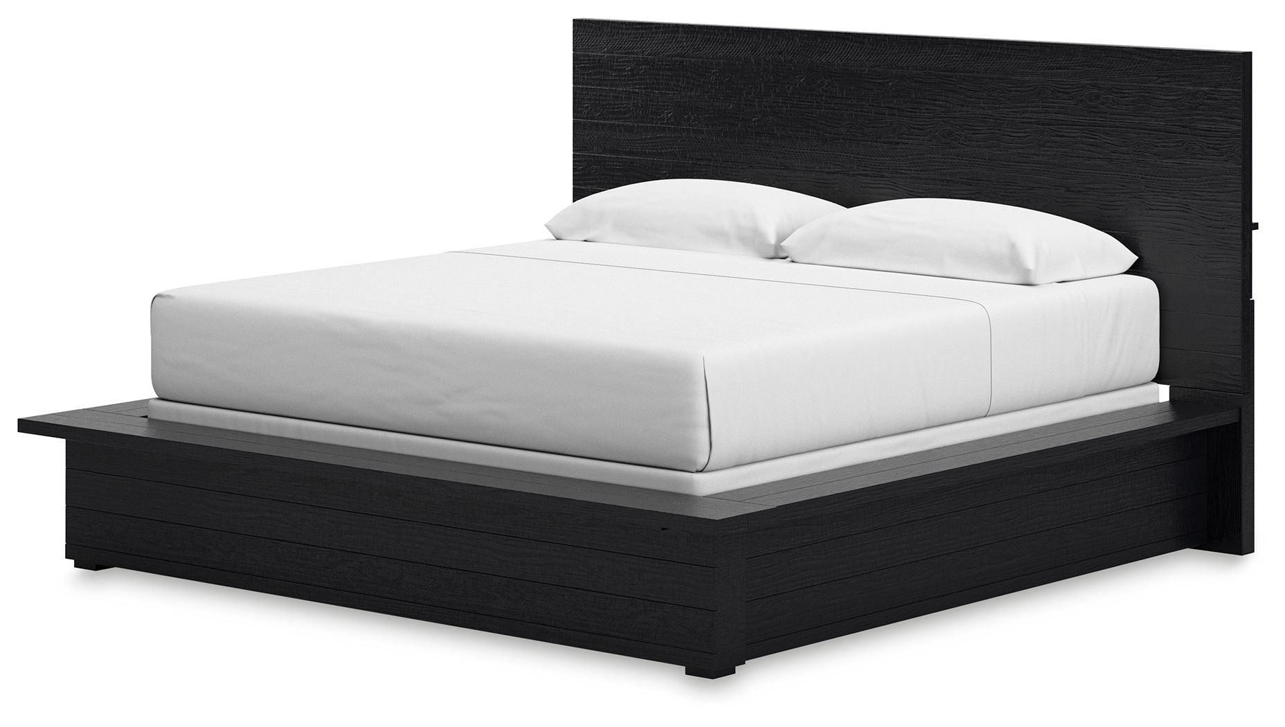 Londer - King Panel Bed - Black - The Sleep Loft - Online Mattress Showroom NYC
