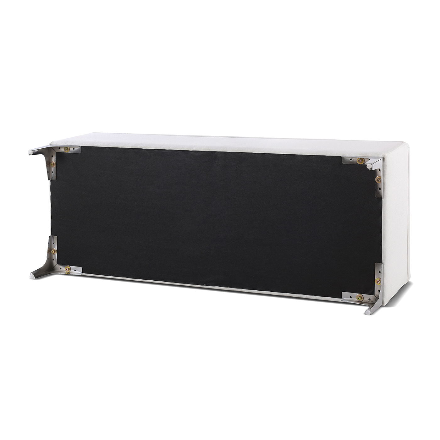Madelyn - Modern Storage Bench - Bright White Dye - The Sleep Loft - Online Mattress Showroom NYC