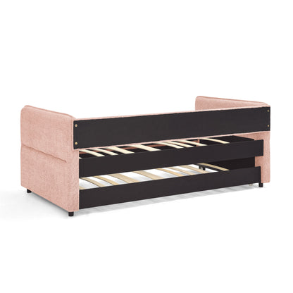 Upholstered Daybed With Pop Up Trundle - The Sleep Loft - Online Mattress Showroom NYC