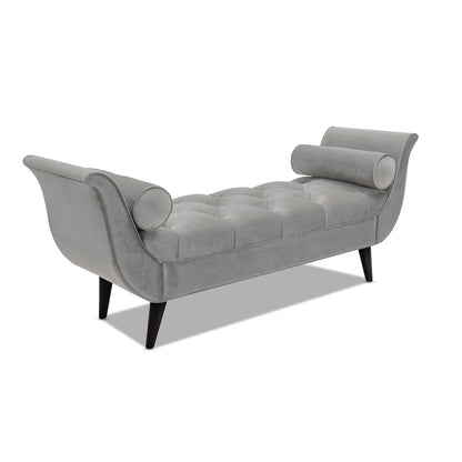 Alma - Tufted Flared Arm Entryway Bench - The Sleep Loft - Online Mattress Showroom NYC