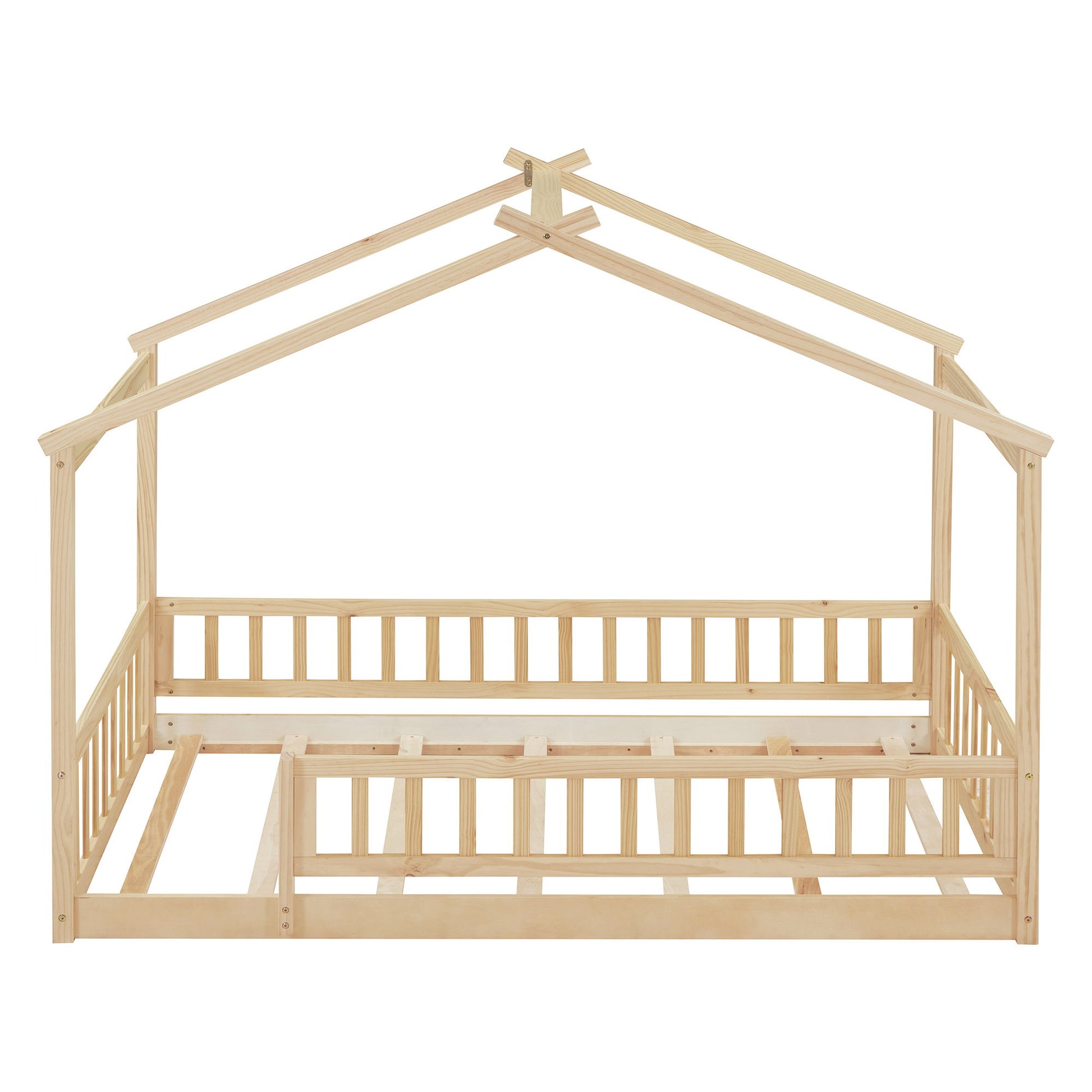 Bed House Bed Frame With Fence - The Sleep Loft - Online Mattress Showroom NYC