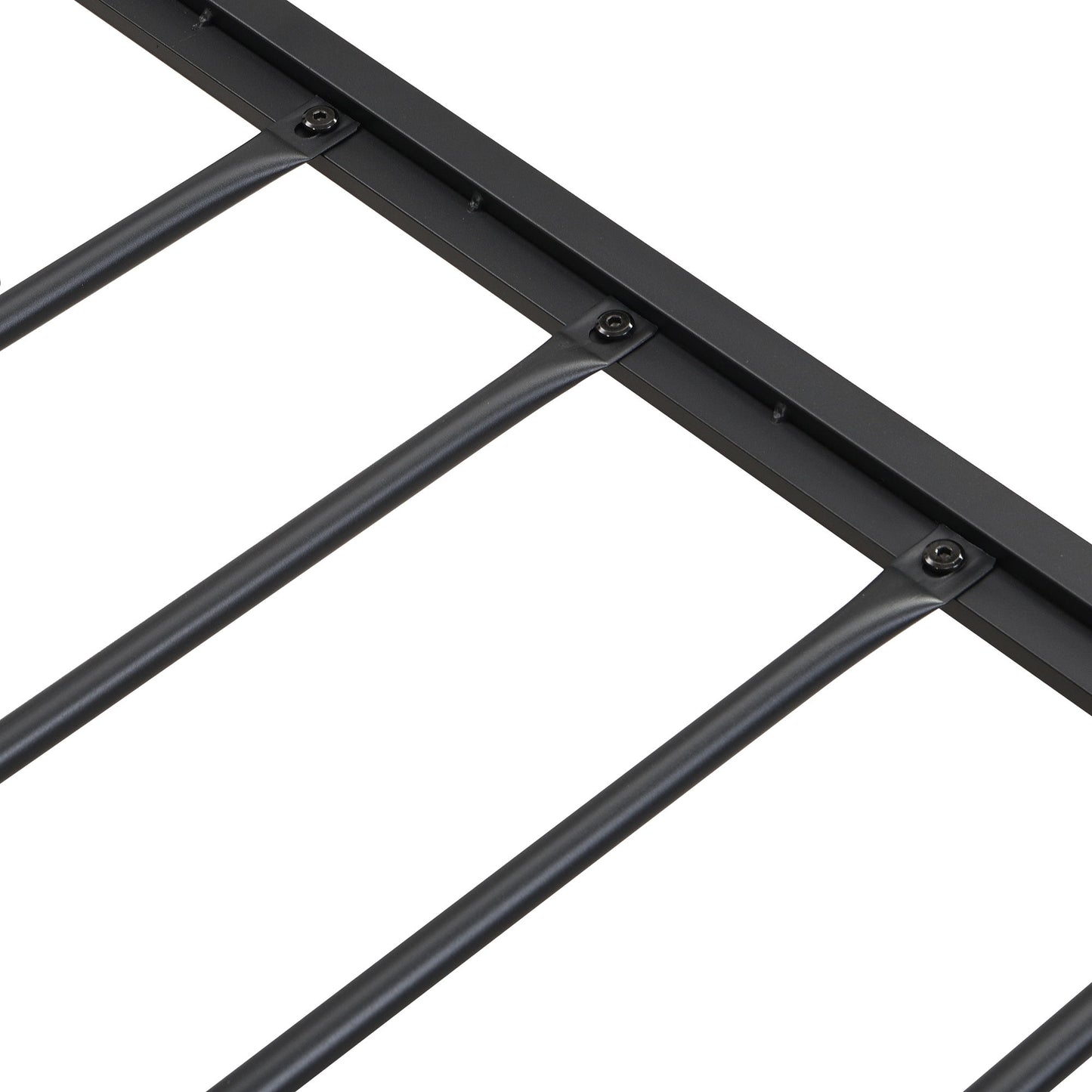 Modern Bed Frame With LED Lights, Upholstered Headboard, USB Charging - The Sleep Loft - Online Mattress Showroom NYC