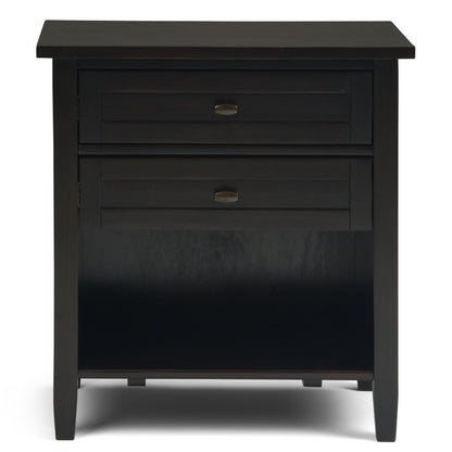 Warm Shaker - Handcrafted Bedside Table - The Sleep Loft - Online Mattress Showroom NYC