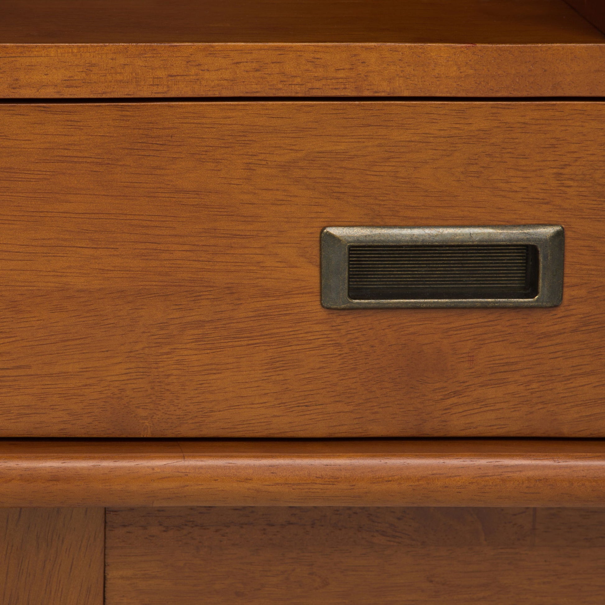 Draper - Mid Century Wide Bookcase And Storage Unit - The Sleep Loft - Online Mattress Showroom NYC