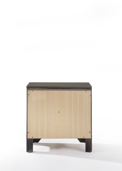 Carine II - Nightstand - Gray - The Sleep Loft - Online Mattress Showroom NYC