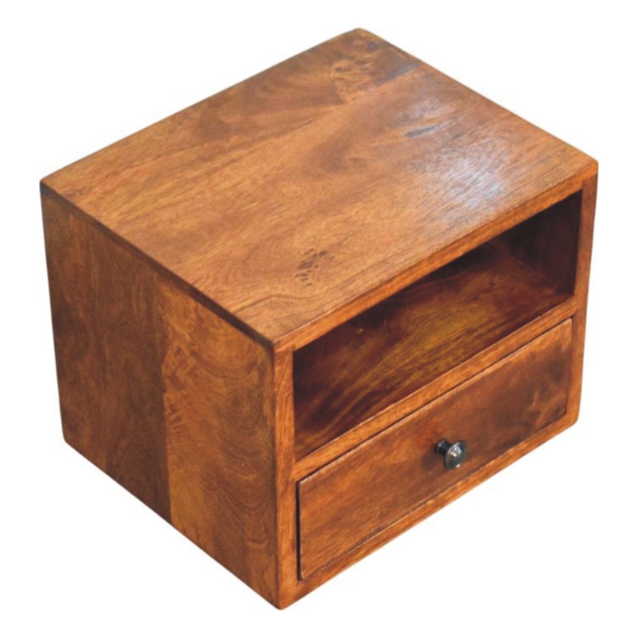 Solis - 1 Drawer Wall Mounted Nightstand - The Sleep Loft - Online Mattress Showroom NYC