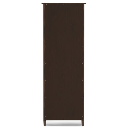 Warm Shaker - 5 Shelf Bookcase - The Sleep Loft - Online Mattress Showroom NYC